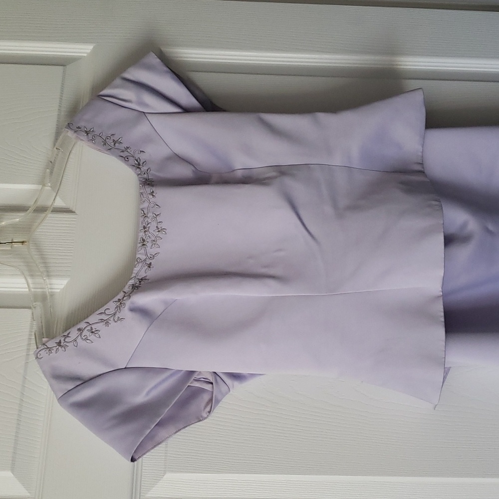 Lavender skirt and top